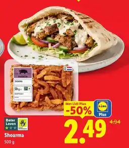 Lidl Shoarma aanbieding