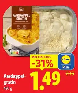 Lidl Aardappelgratin aanbieding