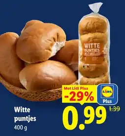 Lidl Witte puntjes aanbieding