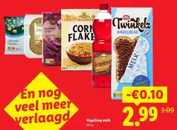Lidl Hagelslag melk aanbieding