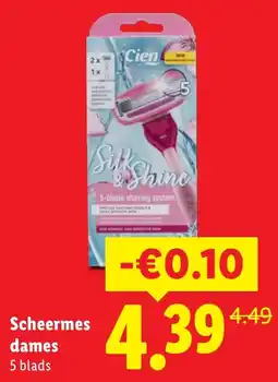 Lidl Scheermees dames aanbieding