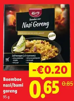 Lidl Boemboe nasi/bami goreng aanbieding