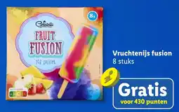 Lidl Vruchtenijs fusion aanbieding
