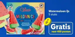 Lidl Watermeloen ijs aanbieding