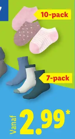 Lidl Sokken aanbieding
