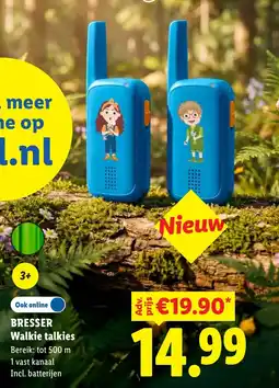 Lidl Bresser walkie talkies aanbieding