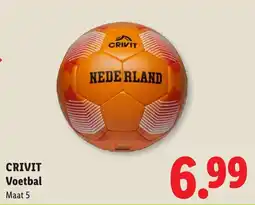 Lidl Crivit voetbal aanbieding