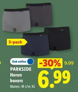 Lidl Parkside heren boxers aanbieding
