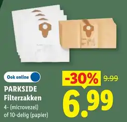 Lidl Parkside filterzakken aanbieding