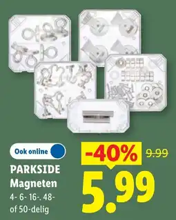 Lidl Parkside magneten aanbieding