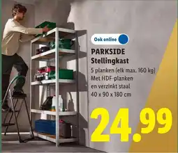 Lidl Parkside stellingkast aanbieding