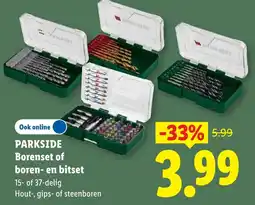 Lidl Parkside Borensset of bitset aanbieding