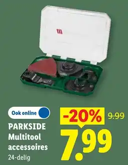 Lidl Parkside multitool accessoires aanbieding