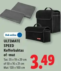 Lidl Ultimate speed kofferbaktas of mat aanbieding