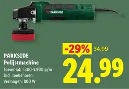 Lidl Parkside polijstmachine aanbieding