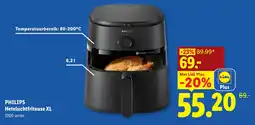 Lidl Philips Heteluchtfriteuse XL aanbieding