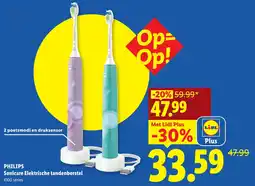 Lidl Philips sonicare elektrische tandenborstel aanbieding