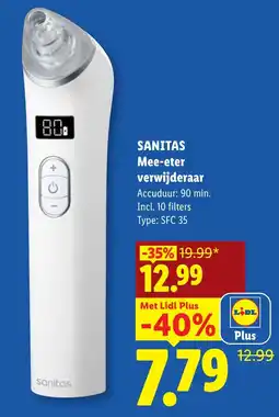 Lidl Sanitas Mee-eter verwijderaar aanbieding