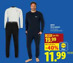 Lidl MEXX Heren pyjama aanbieding
