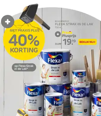 Praxis Flexa strak in de lak 750 ml aanbieding