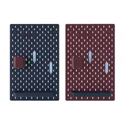 IKEA SkÅdis Ophangbord, combinatie, tweezijdig/veelkleurig, 36x56 cm aanbieding
