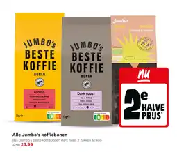 Jumbo Alle Jumbo's koffiebonen aanbieding
