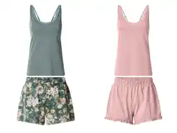Lidl ESMARA Dames shortama, katoen aanbieding