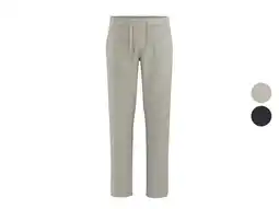 Lidl ESMARA MEN Heren broek met linnen aanbieding
