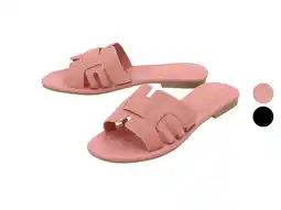 Lidl ESMARA Leren dames slippers (Lichtroze, 38) aanbieding