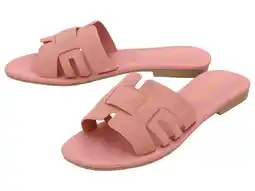 Lidl ESMARA Leren dames slippers (Lichtroze, 38) aanbieding