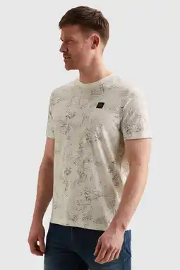 Wehkamp PME Legend regular T-shirt ecru aanbieding