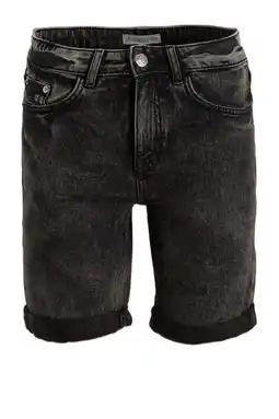 Wehkamp Anytime denim short grey aanbieding