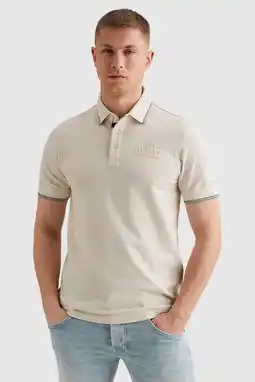 Wehkamp PME Legend regular polo ecru aanbieding