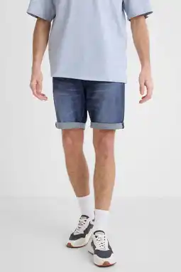 Wehkamp Garcia Russo 615 denim regular short dark blue denim aanbieding
