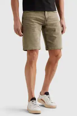 Wehkamp PME Legend denim relaxed short groen aanbieding
