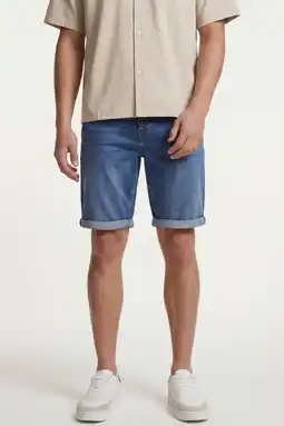 Wehkamp ONLY & SONS ONSPLY regular denim short medium blue denim aanbieding