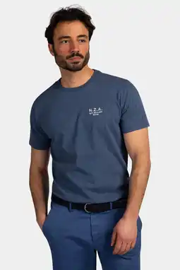 Wehkamp New Zealand Auckland regular T-shirt donkerblauw aanbieding