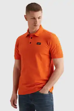 Wehkamp PME Legend regular polo oranje aanbieding