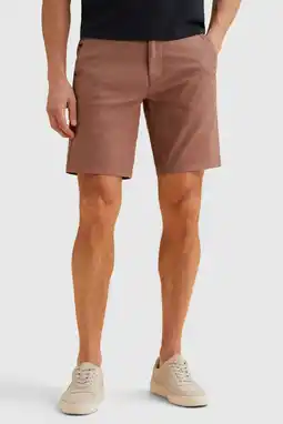 Wehkamp Vanguard regular chino short bruin aanbieding