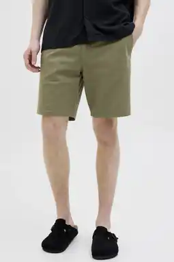 Wehkamp JJ REBEL JREBSHARP regularchino short olijfgroen aanbieding