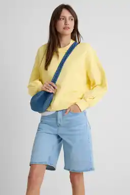 Wehkamp Anytime relaxed long short lichtblauw aanbieding