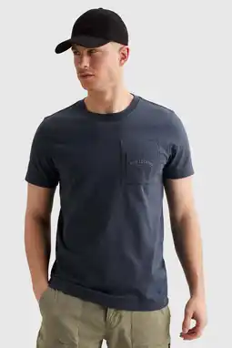 Wehkamp PME Legend regular T-shirt donkerblauw aanbieding