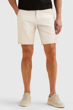 Wehkamp Vanguard regular chino short ecru aanbieding