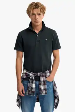 Wehkamp Superdry relaxed polo donkerblauw aanbieding
