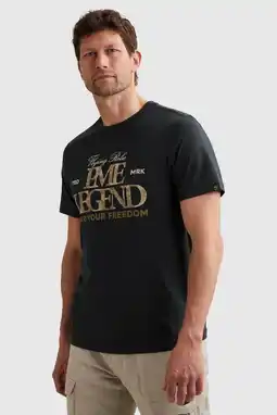 Wehkamp PME Legend regular T-shirt antraciet aanbieding