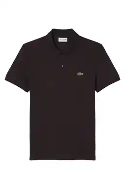Wehkamp Lacoste slim polo zwart aanbieding