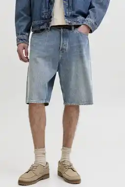 Wehkamp JACK & JONES JEANS INTELLIGENCE baggy fit denim short - mediumblauw aanbieding