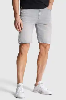 Wehkamp Cast Iron VALVER denim regular short grijs aanbieding