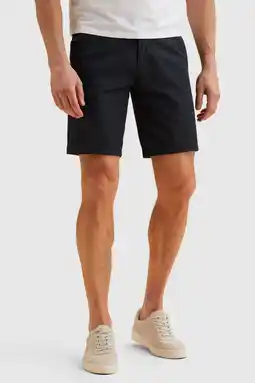 Wehkamp Vanguard regular chino short donkerblauw aanbieding
