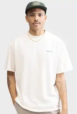 Wehkamp Redefined Rebel boxy T-shirt - ecru aanbieding